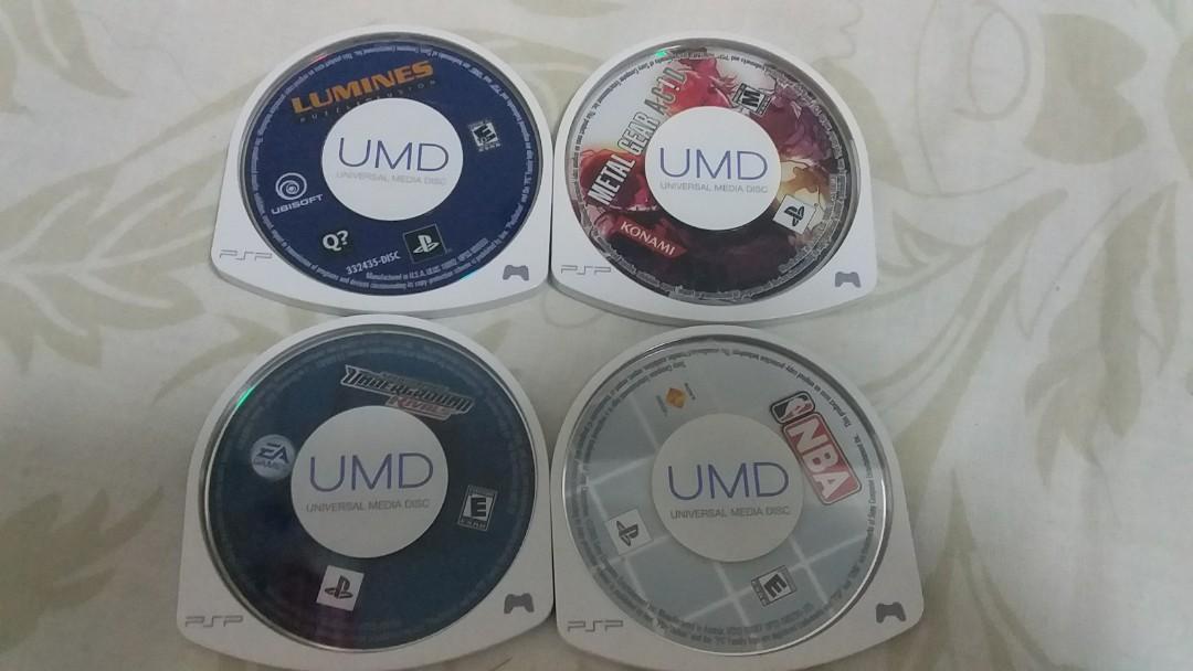 4 Umd bundle with umd case(Negotiable) (Category: PlayStation) located in Quezon City. Submitted by itemsforadoption (Listing ID 1016345129, Image 2). Description: Rfs: Lots of time thanks to the ECQ so I went through most of the stuff. Now feast your eyes on a flurry of strange items that come with a certain history or silly description. That may very well end up part of your own history. Item Description: Getting rid of old umds, since I'm sell