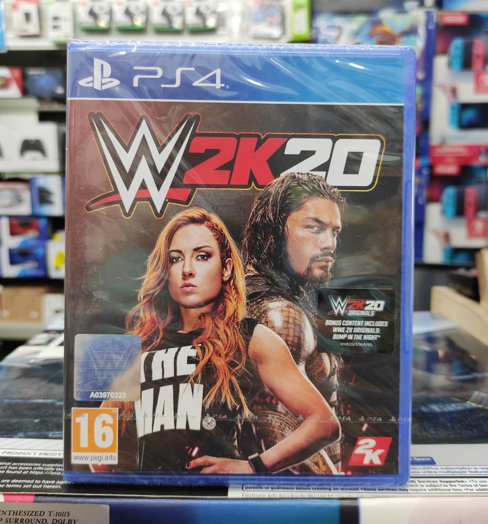 Ps4 Wwe 2k20 Toys Games Video Gaming Video Games On Carousell