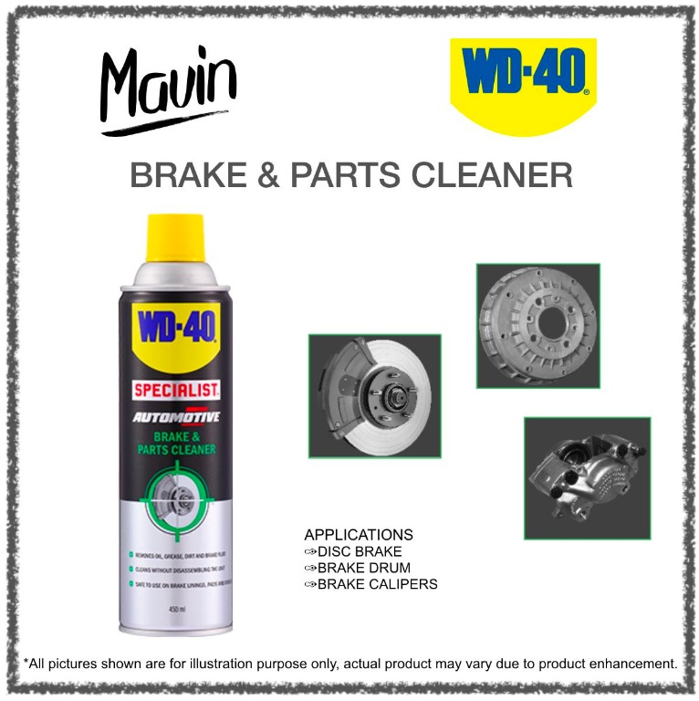 wd 40 disc brake cleaner