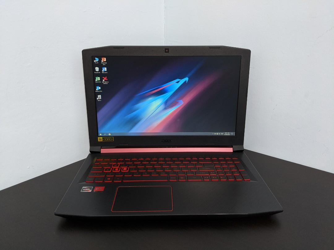 Acer Nitro 5 Rx 560x Ryzen 5 Ssd 128gb Ram 8gb Ips Gaming Laptop Electronics Computers Laptops On Carousell