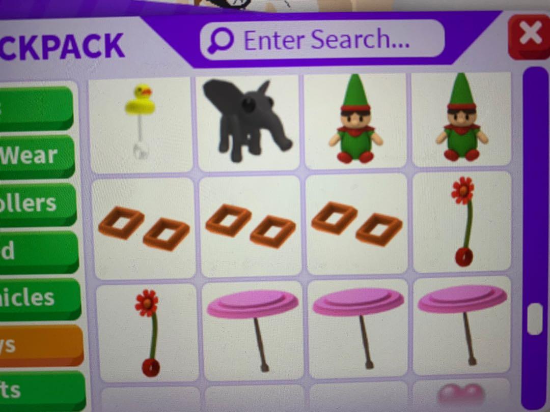 Adopt Me Toys Part 3 Toys Games Video Gaming In Game Products On Carousell - roblox adopt me christmas cat rattle