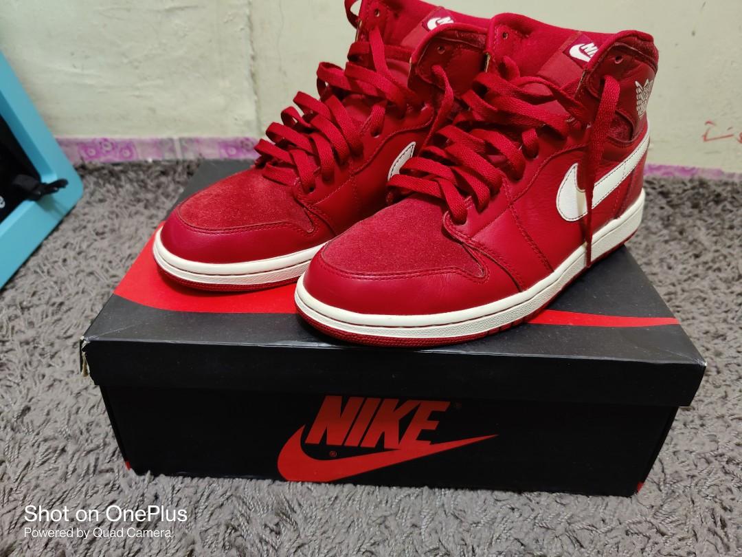 Air Jordan 1 Retro High OG Gym Red Sail