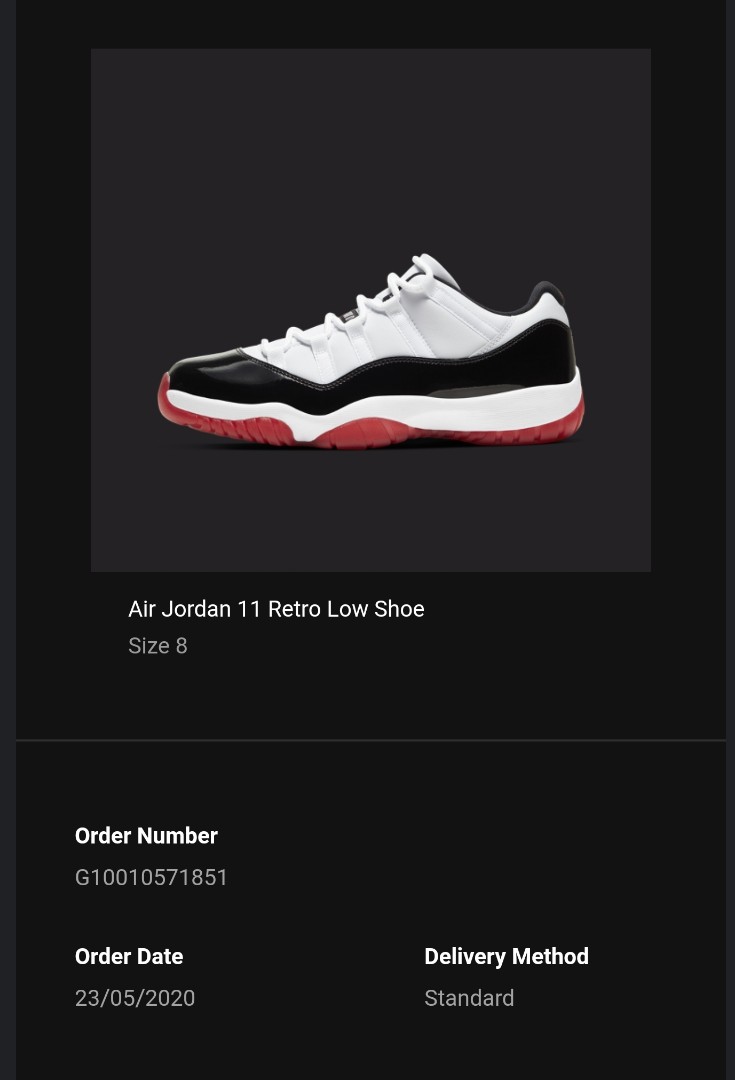 Air Jordan 11 Low Concord Bred Men s Fashion Footwear Sneakers