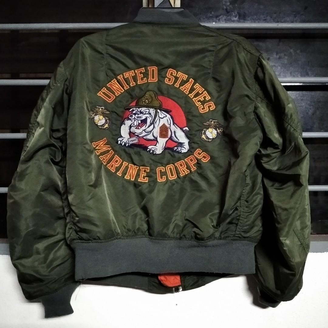 Usmc outlet bomber jacket