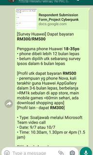 Survey Paid Jobs Carousell Malaysia