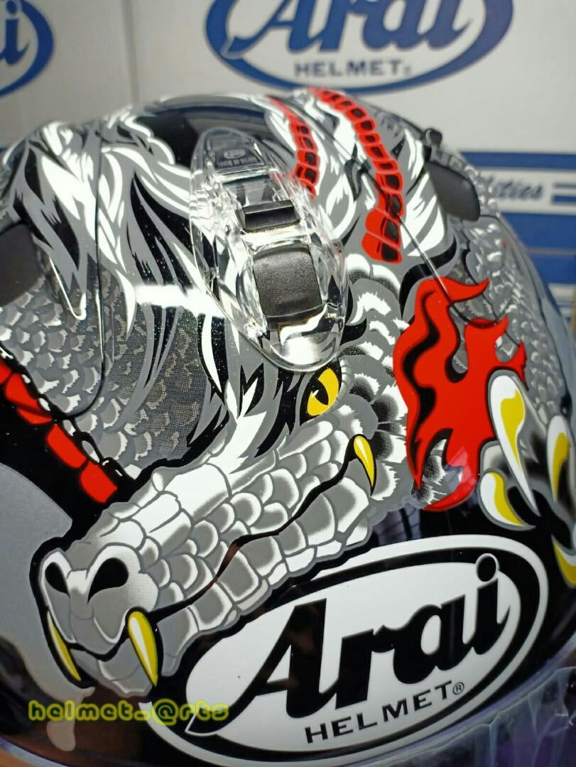 Arai Vz Ram Dragon Motorcycles Motorcycle Apparel On Carousell