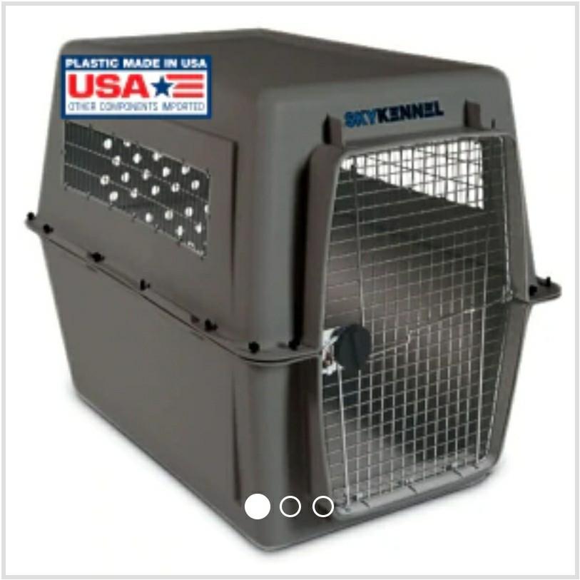 Aspen Pet Dog Crate XL. MAKE IN USA "Crate Use only once" +FREE 4 Dog Fence, Pet Supplies, For