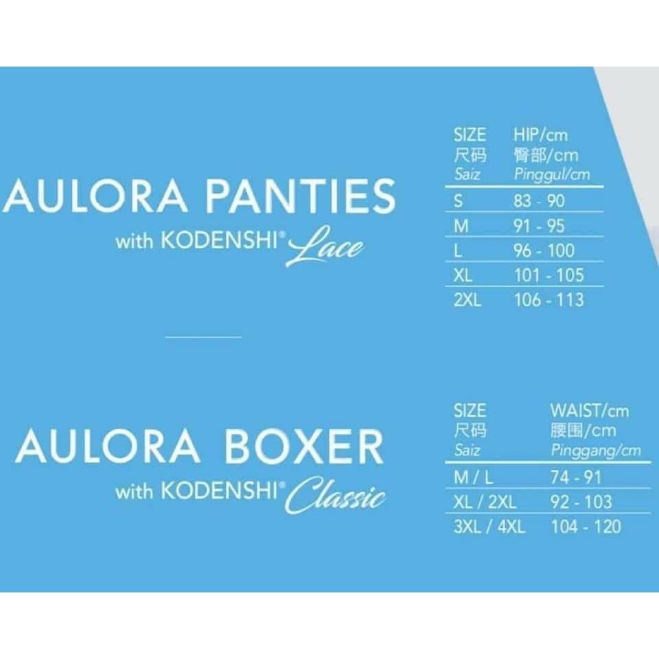 Aulora Boxers /Lace Panties With Kodenshi ®️, Men's Fashion