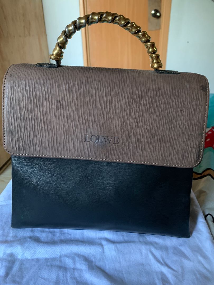 Vintage Loewe Velazquez 2way shoulder bag🧚‍♂️ DM for more