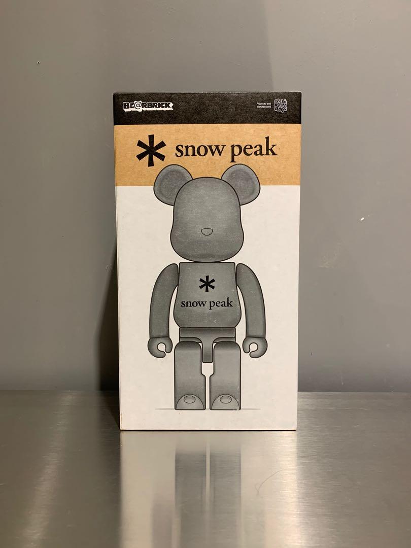 Bearbrick 400% Snow Peak 行山友至愛, 興趣及遊戲, 旅行, 旅遊- 旅行