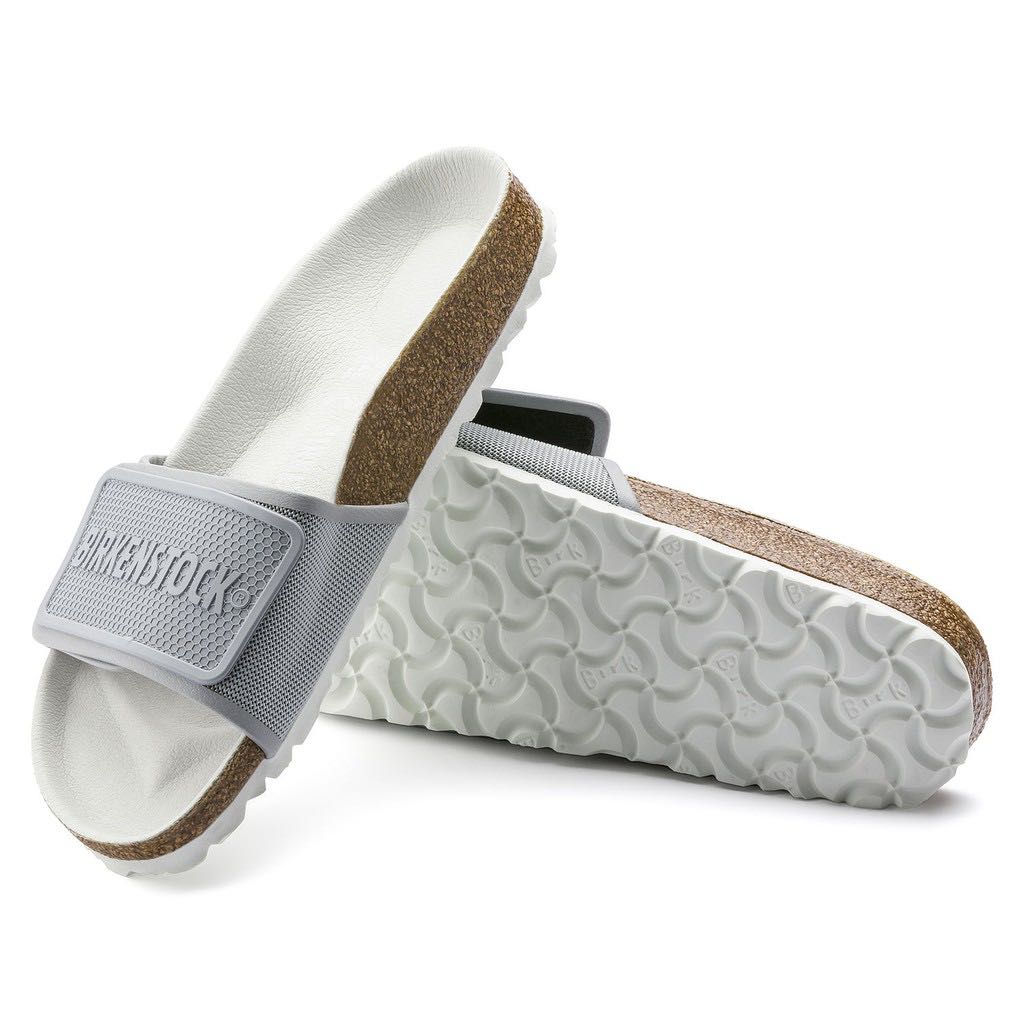 Birkenstock Tema Gray Women s Fashion Footwear Flipflops and