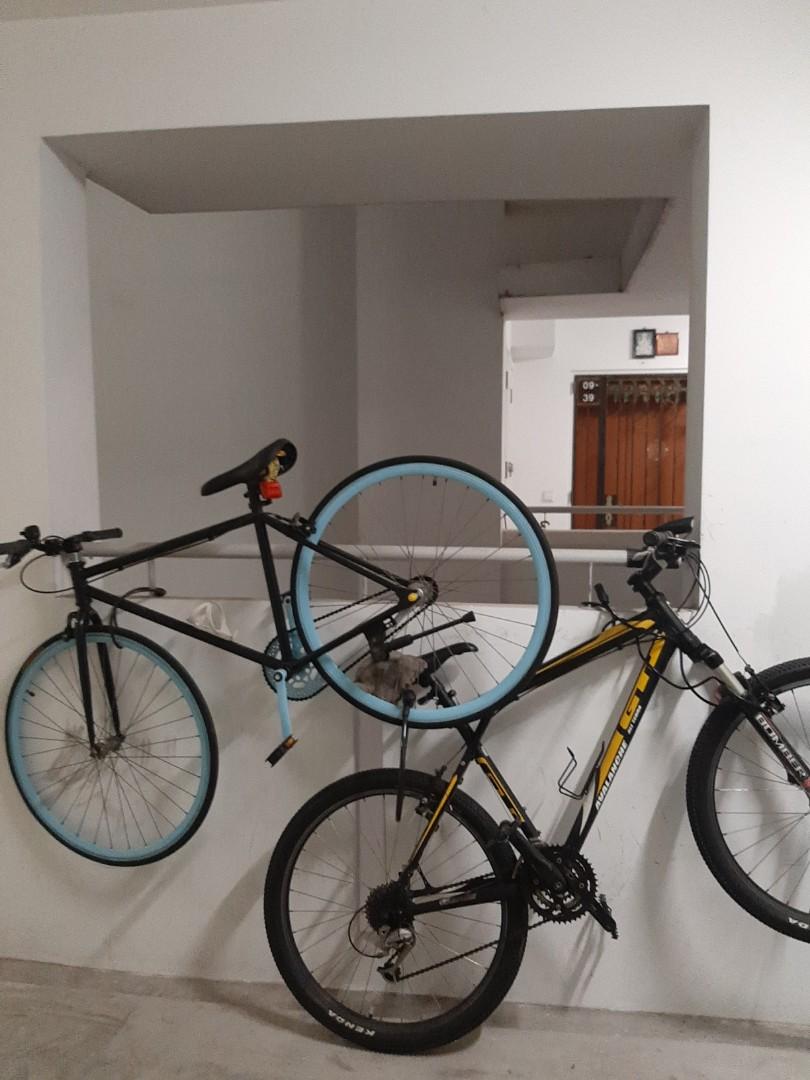 very tall bike