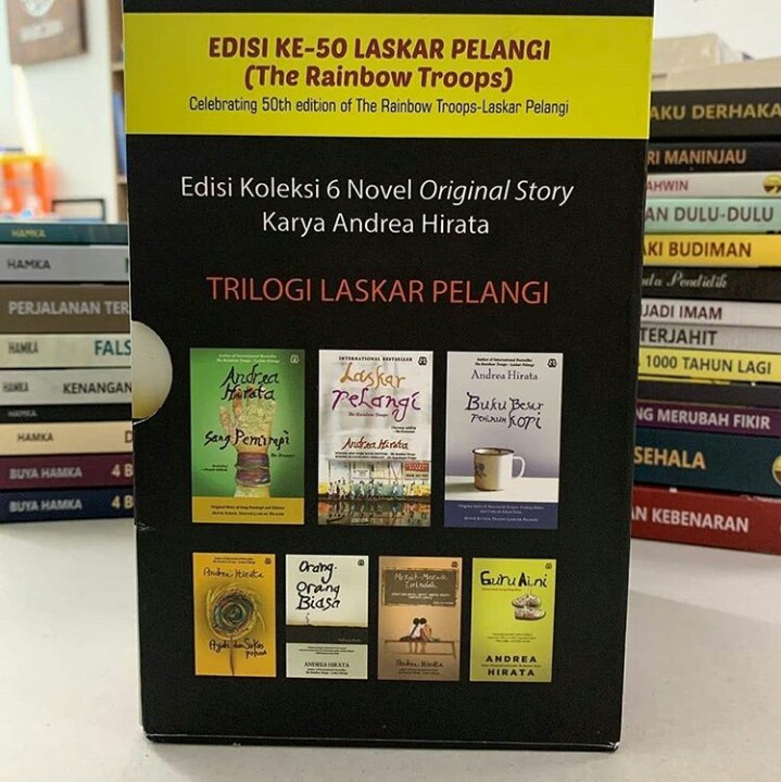 Boxset The Original Stories By Andrea Hirata Books Stationery Books On Carousell