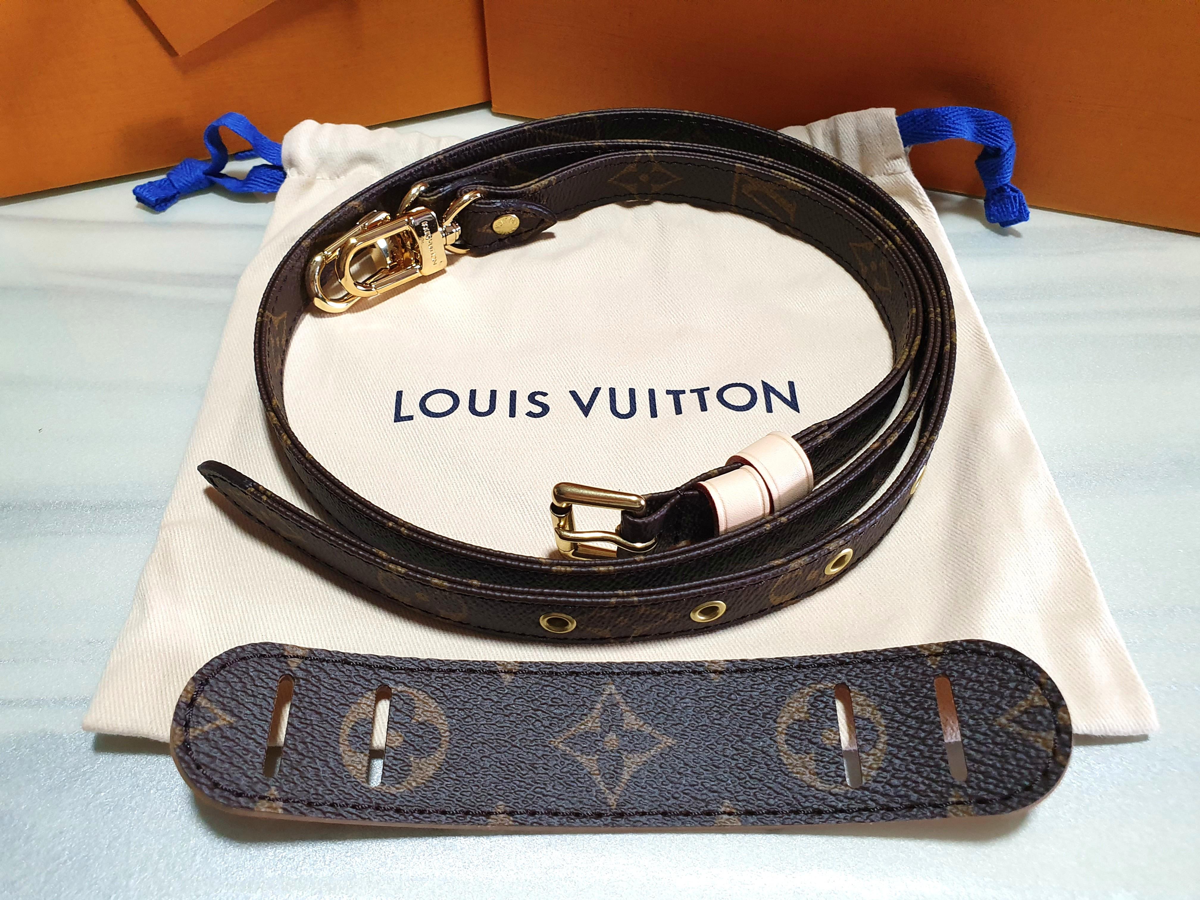 Louis-Vuitton-Monogram-Shoulder-Strap-Adjustable-Brown-J60068