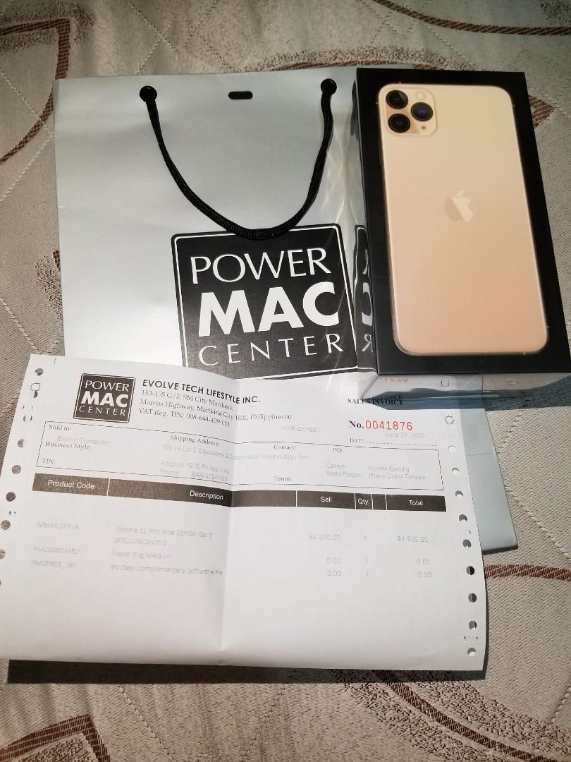 Brandnew Sealed Iphone 11 Pro Max 256gb Gold Factory Unlock Ntc Local From Power Mac Mobile Phones Tablets Iphone Iphone 11 Series On Carousell