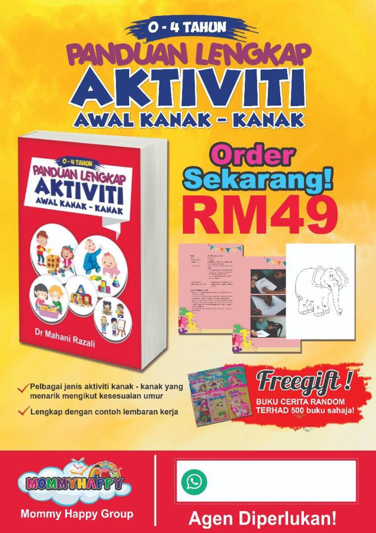 Buku Aktiviti Kanak Kanak 0 4tahun Books Stationery Books On Carousell