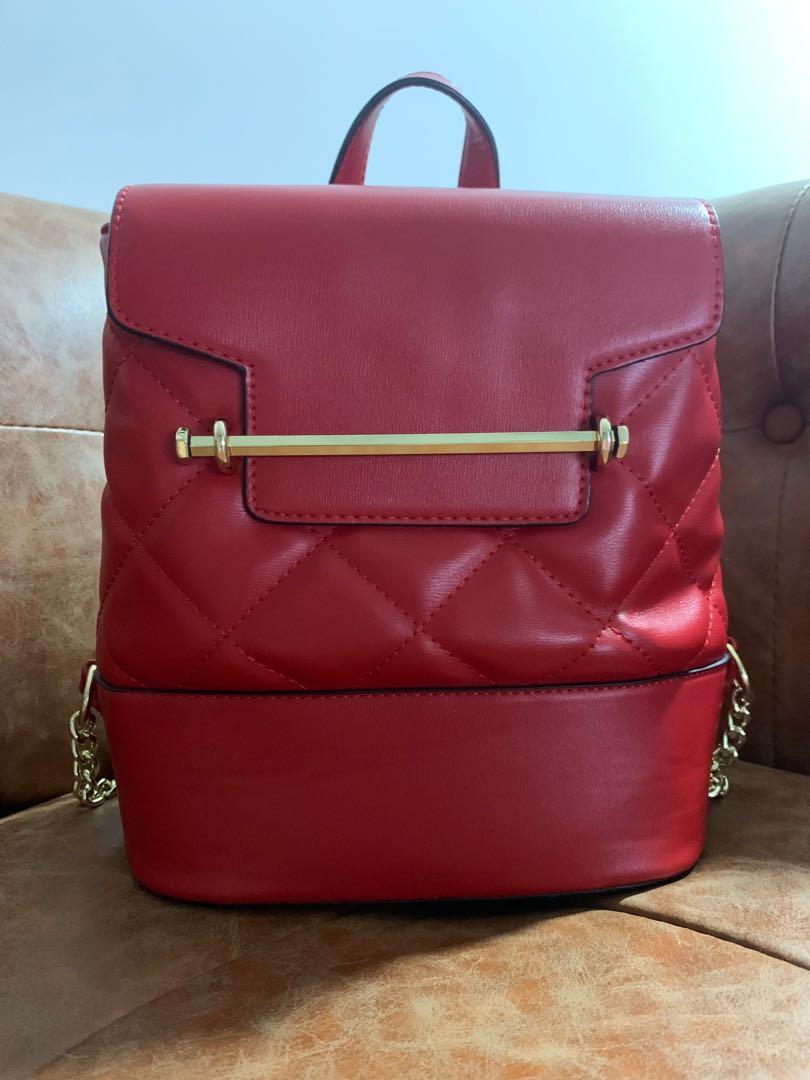 Call it Spring - Babygirl Red Backpack, Women's Fashion, Bags & Wallets,  Purses & Pouches on Carousell