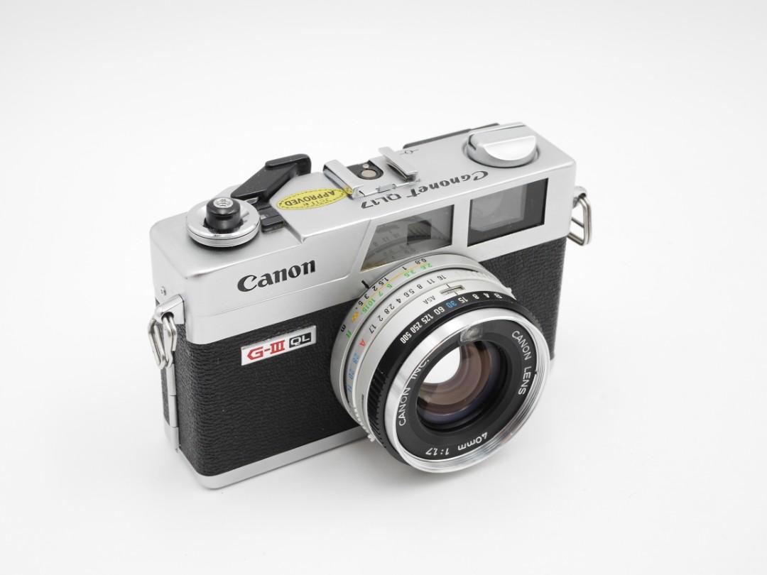 [FILM TESTED] Canon QL17 Giii Film Rangefinder + Flash Full Box Set