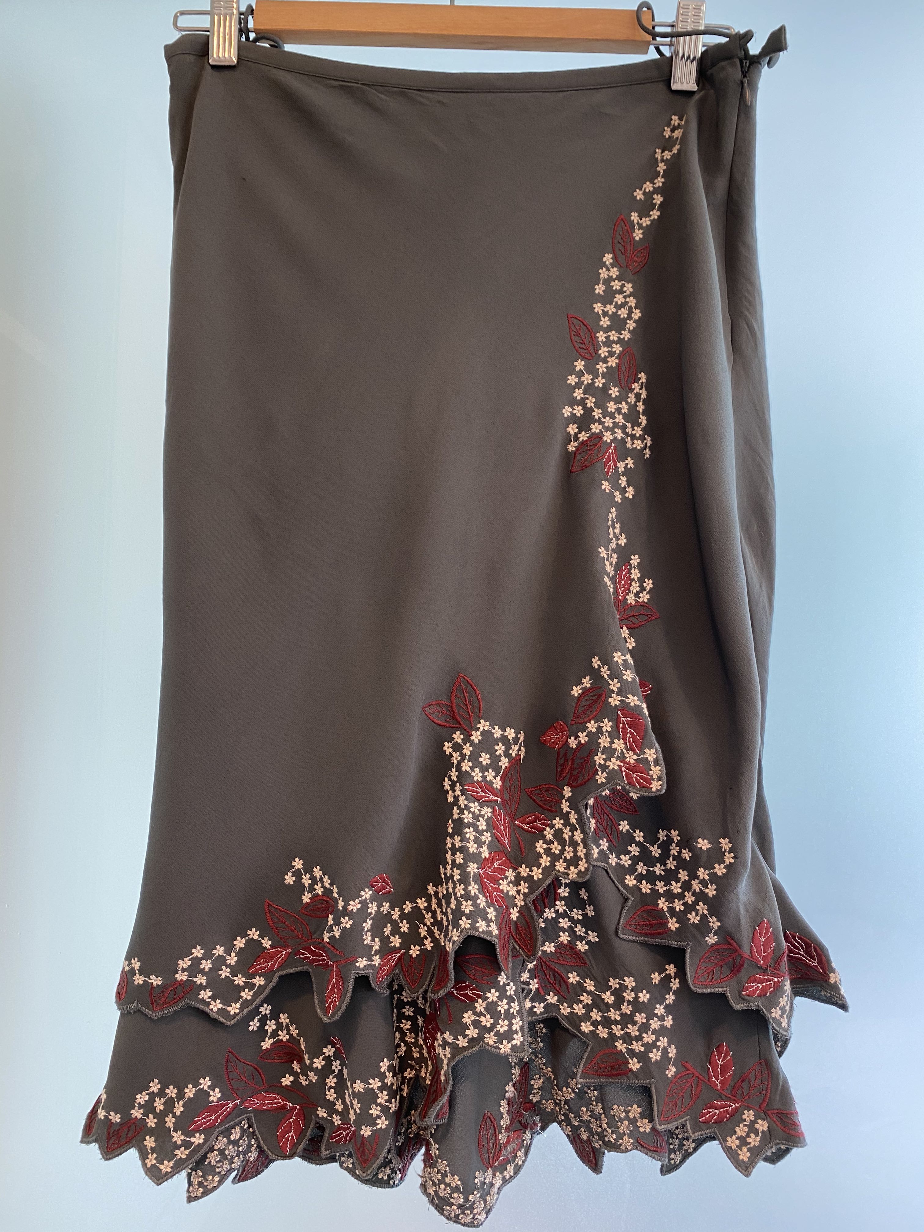 Catherine Malandrino Silk Skirt Women S Fashion Clothes Dresses