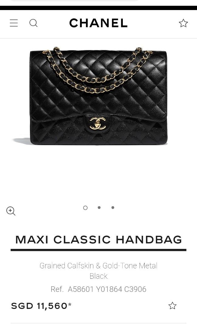 CHEAPEST 4000! Full Set Chanel Maxi Flap, Luxury, Bags & Wallets