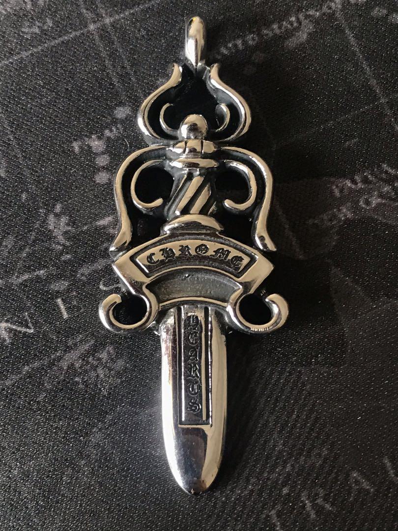 Chrome hearts online sword necklace