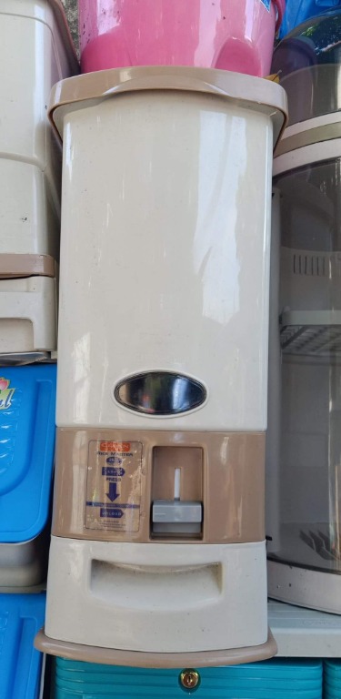 Clean Club 15 kg. Capacity Rice Dispenser, Furniture & Home Living ...