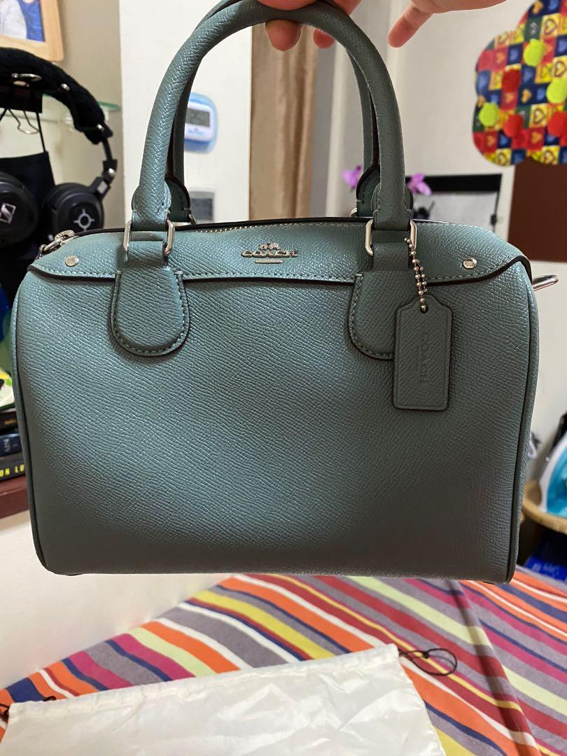 COACH F57521 MINI BENNETT SATCHEL IN CROSSGRAIN LEATHER