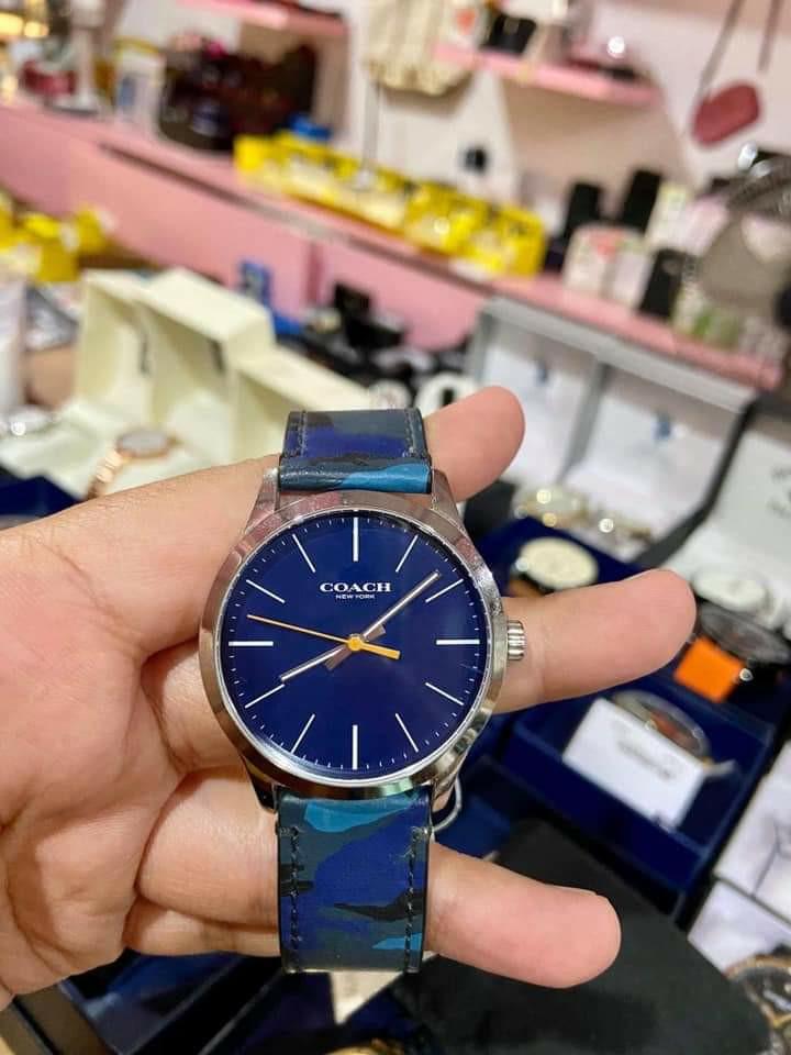 coach camo watch