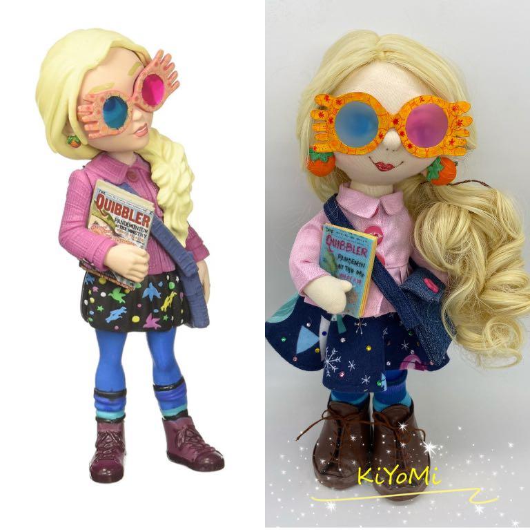 Custom Made Portrait Doll Harry Potter Luna Lovegood Design Craft Handmade Goods Accessories On Carousell
