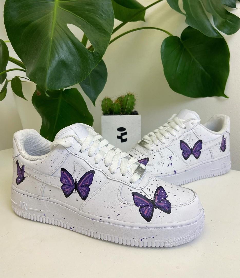 air force 1s butterfly