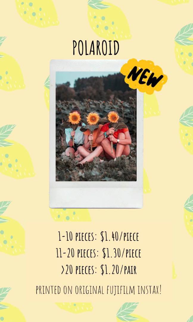 custom instax polaroid prints