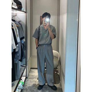 [DamnSavage] Cuban Style Retro Loose Trousers