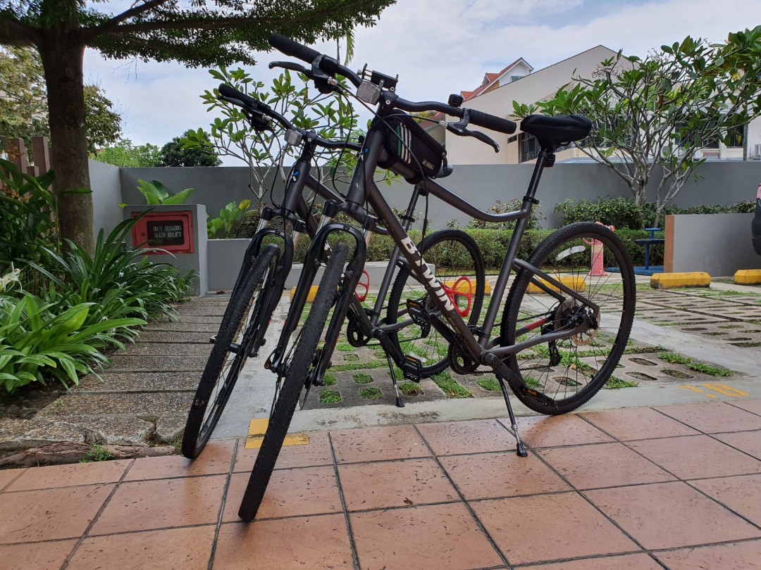 1 units of Decathlon Riverside 500 BTWIN bike size M/L . Almost new, Bicycles & PMDs, Bicycles