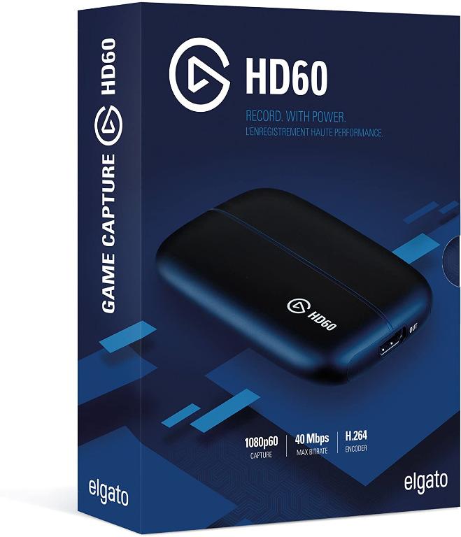 Elgato Game Capture Hd60 For Playstation 4 Xbox One And Xbox 360 Or Wii U Not Hd60s Hd60 S For Streaming Card Full Hd 1080p 60fps Electronics Computer Parts Accessories On Carousell