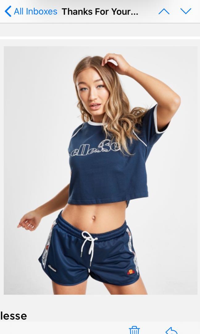 Ellesse tape poly shorts 2025