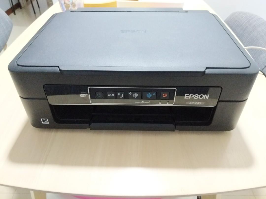 Epson Xp 245 Wifi Printer Copier Scanner Electronics Computer Parts Accessories On Carousell