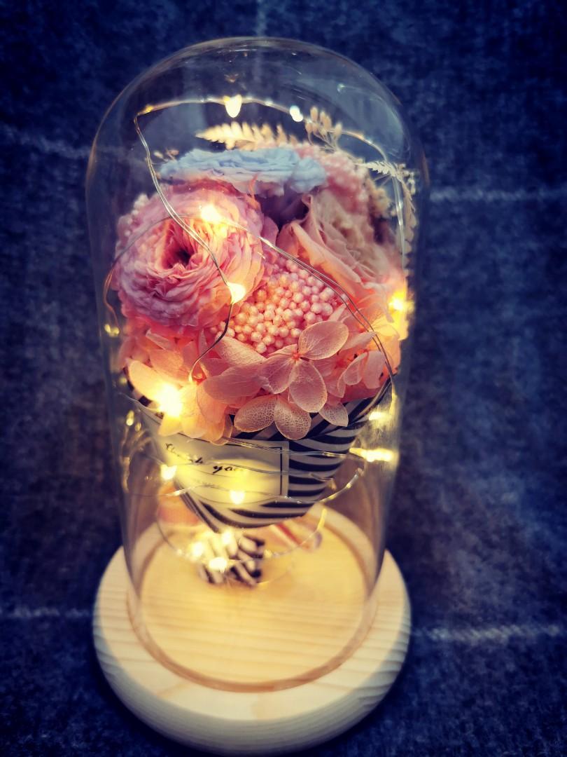 Teacher's day Eternal flower with LED, Tickets & Vouchers, Vouchers