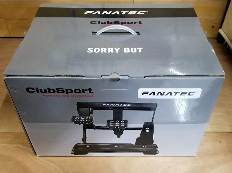 Fanatec ClubSport Pedals V3 Inverted, 電子遊戲, 遊戲機配件, 手掣