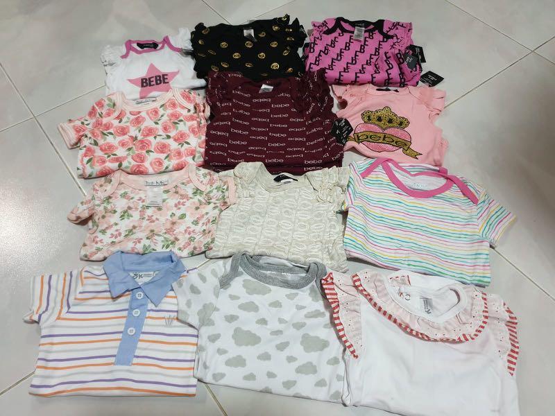 For WHOLESALE ONLY Baby Guess Bebe mixed romper Babies
