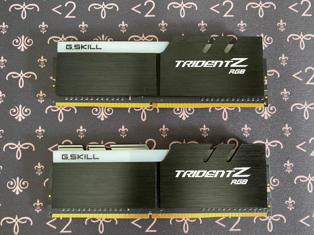 G SKILL Trident Z RGB 16 GB F4 3000C16D 16GTZR DDR 4 3000 Mhz