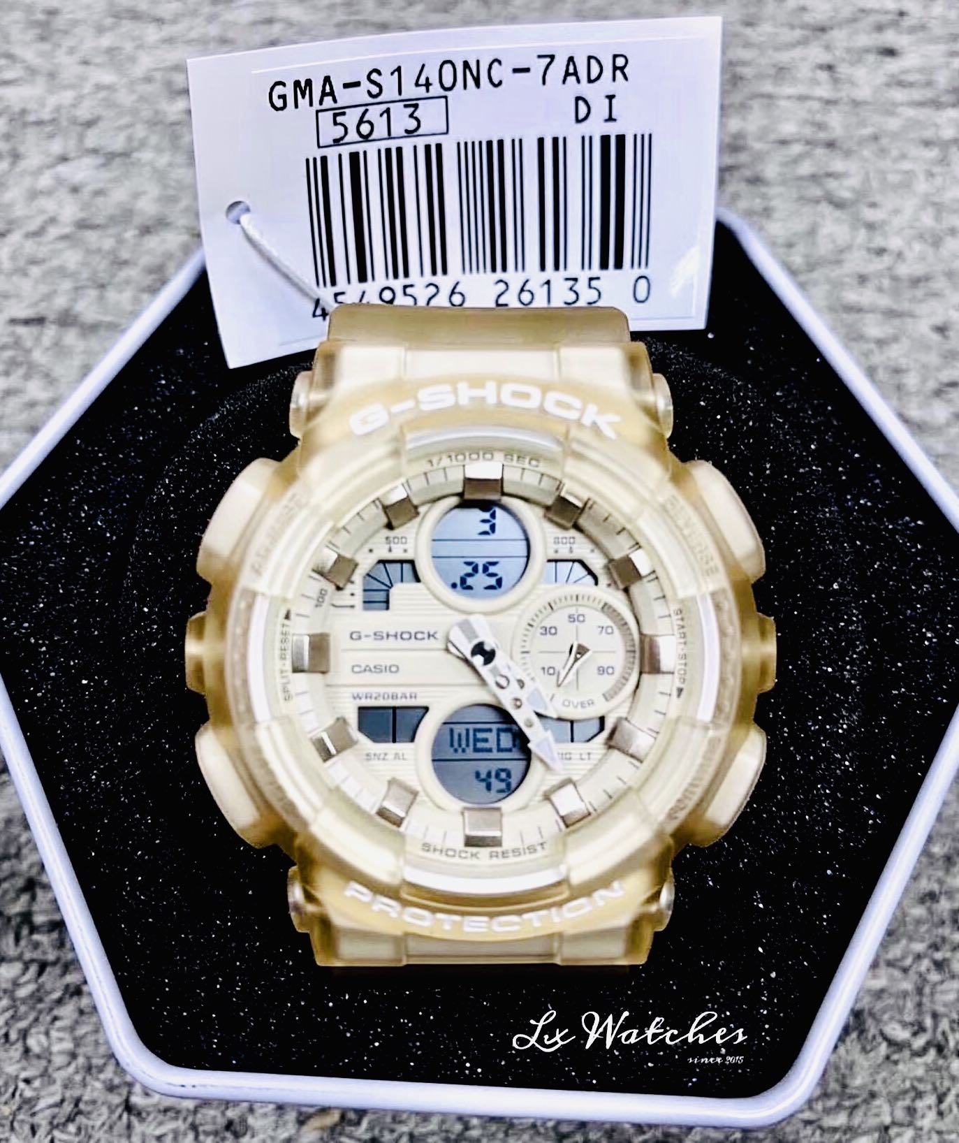 NEW🌟EDITION MiNi GSHOCK UNISEX DIVER SPORTS WATCH : 100% ORIGINAL  AUTHENTIC CASIO BABY-G-SHOCK : GMA-S140NC-7ADR / GMA-S140 / GA-140, Luxury,  Watches on Carousell