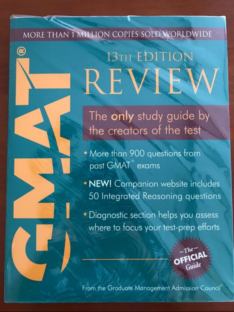 Gmat Assessment Book Books Stationery Textbooks Professional Studies On Carousell