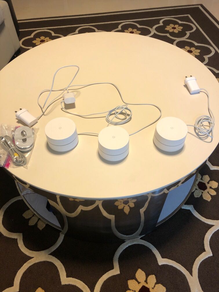 Google Wifi With 2 Additional Extenders Electronics Others On Carousell
