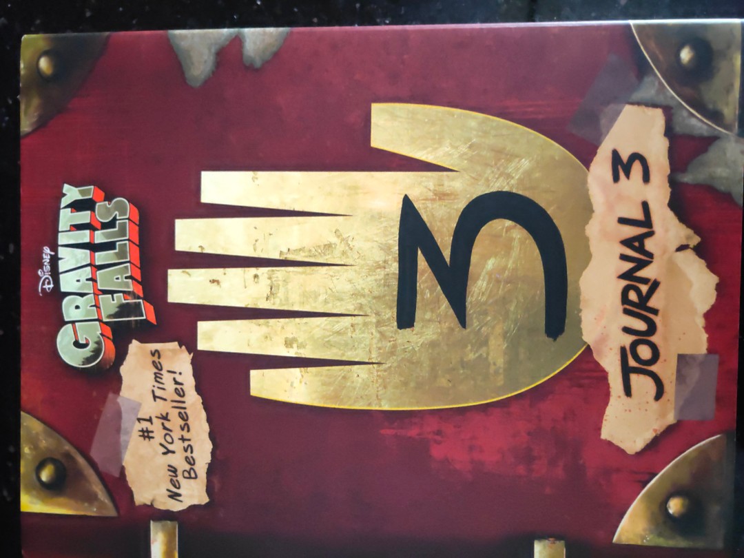 Gravity Falls Journal 3 Books Stationery Fiction On Carousell