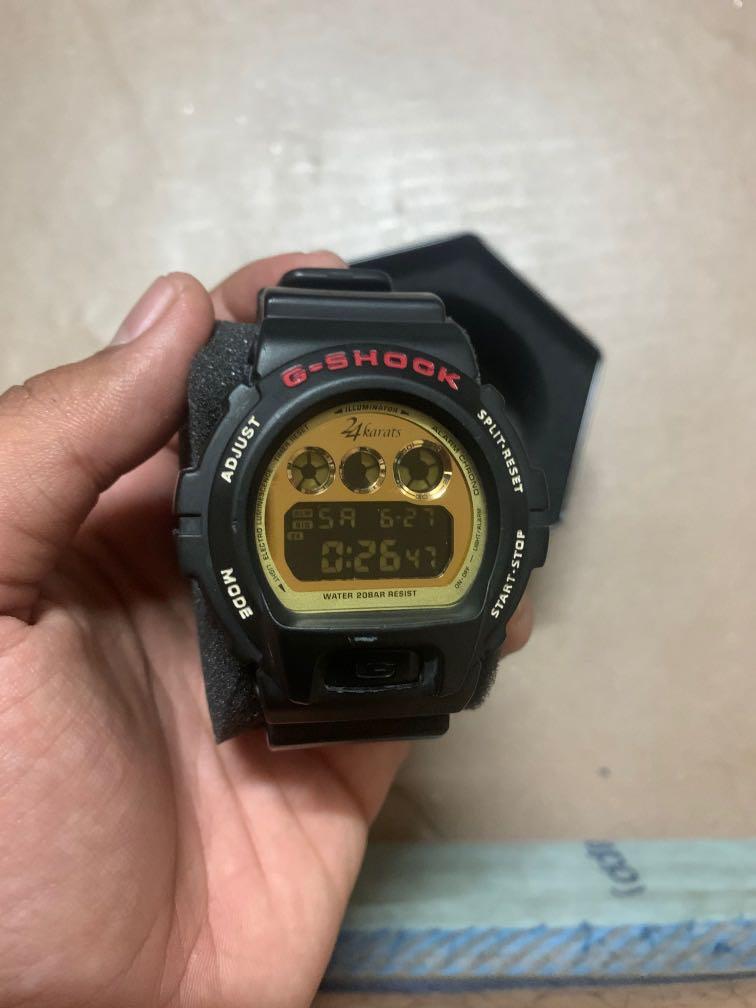 Jam g shock hitam discount gold