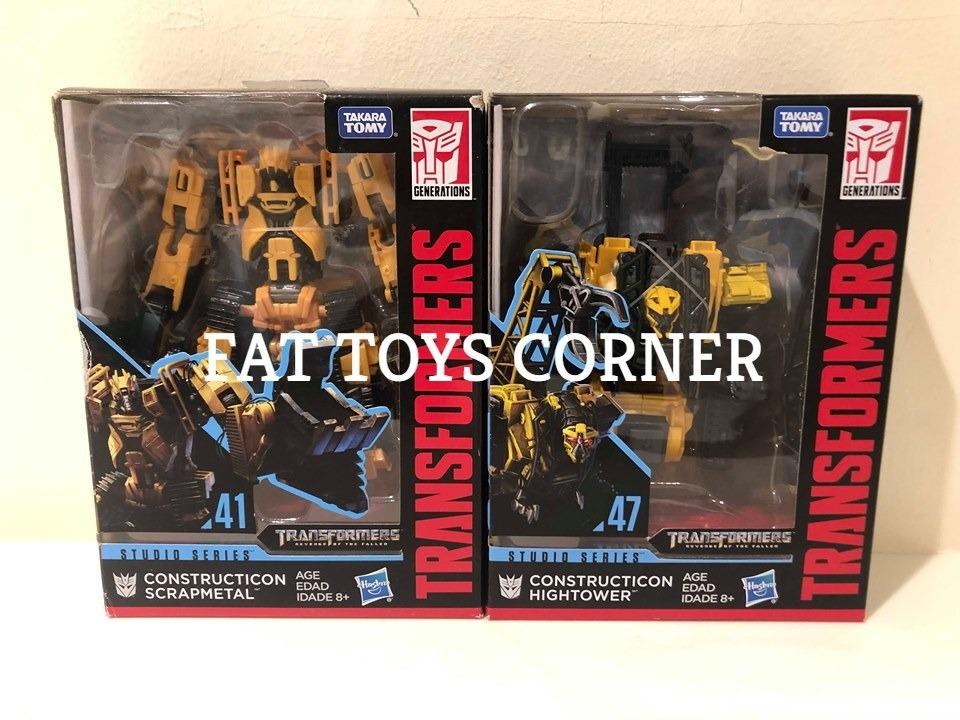 HASBRO Transformers Studio Series Constructicon Rampage, Scrapmetal ...