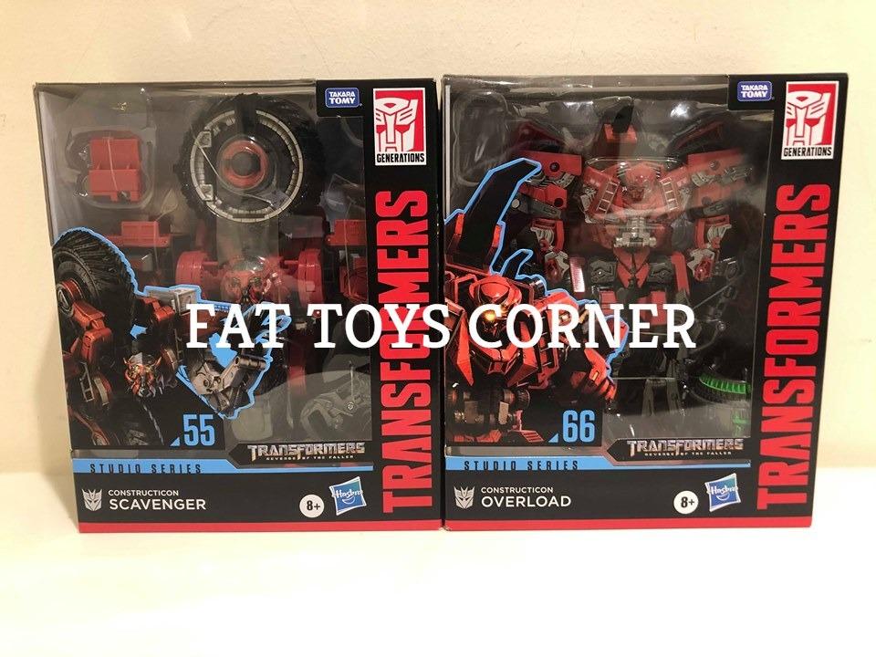 HASBRO Transformers Studio Series Constructicon Rampage, Scrapmetal ...