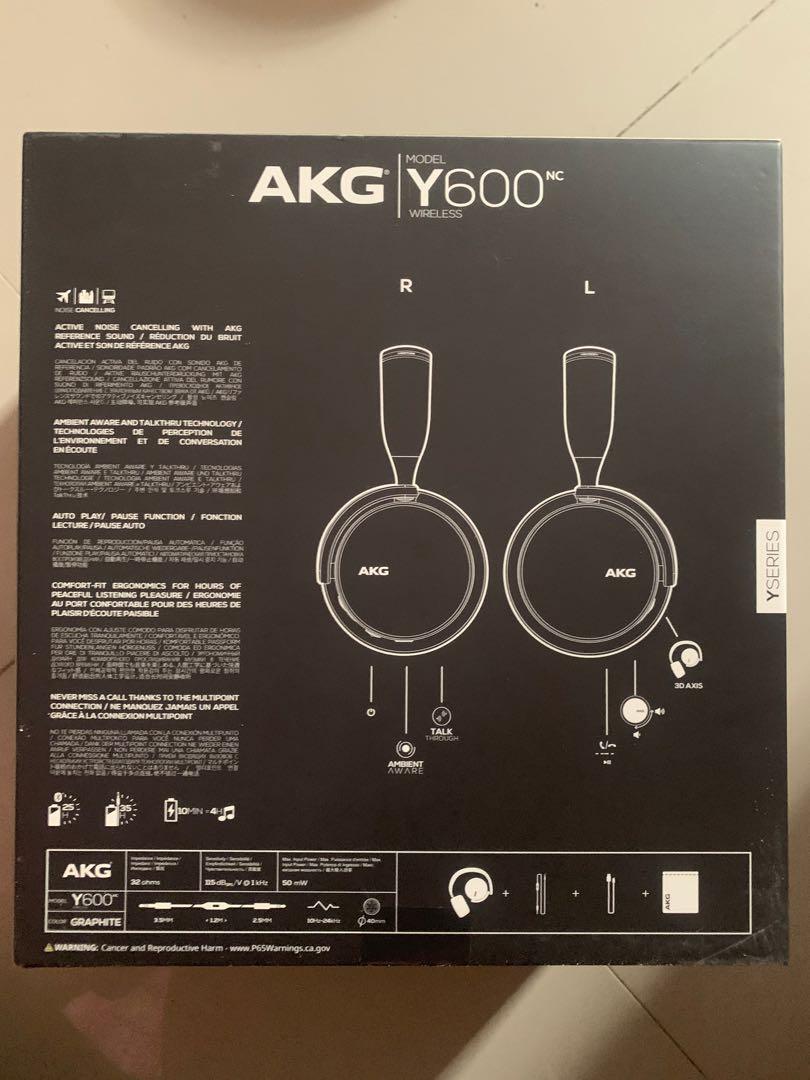 Headphone AKG Y600 NC Wireless 