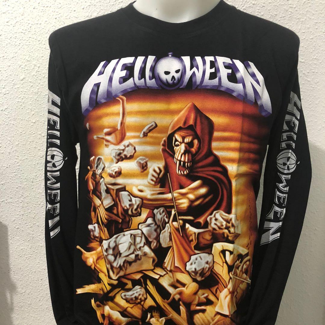 Helloween long sleeve rock t shirt 