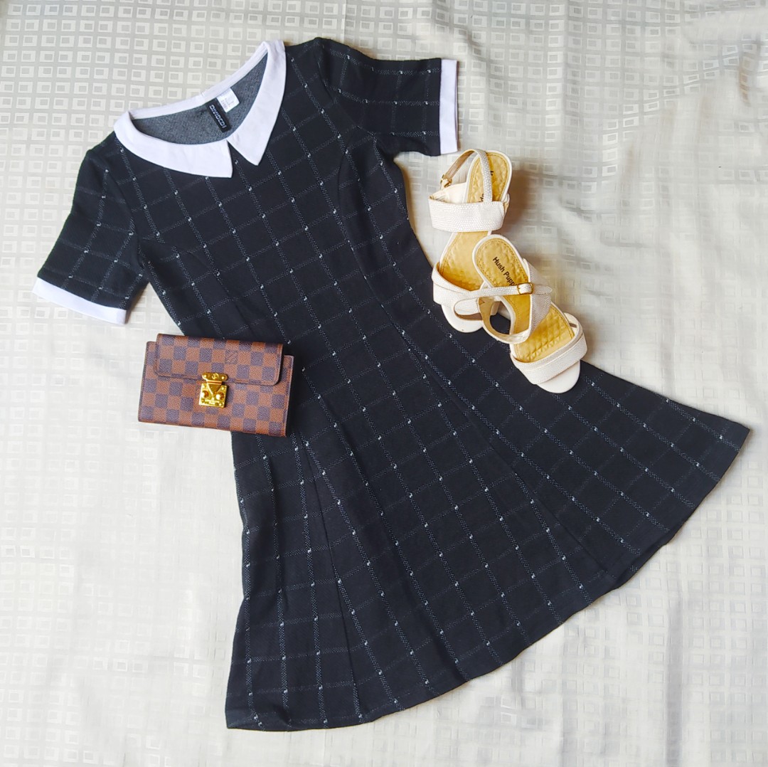 Peter pan collar dress h&m clearance